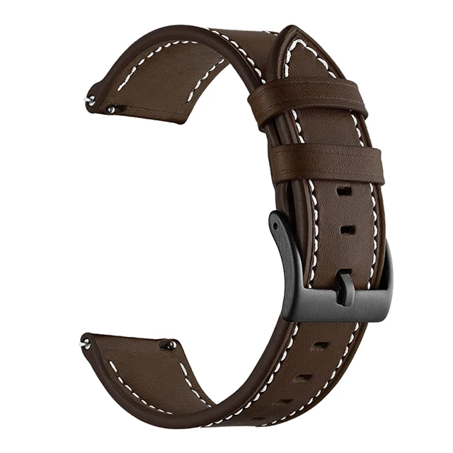 20mm 22mm läderarmband för xiaomi watch  s1/s3 s1 active  s1/2 pro klockarmband armband för mibro  a1/x1/ färgat armband: Grön blå / 12mm