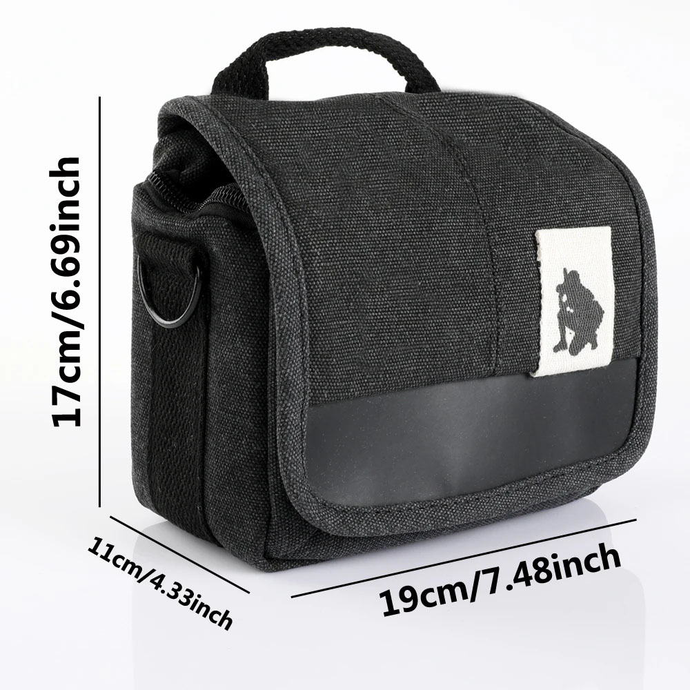 Torba na lustrzankę do Canon EOS R100 R10 R50 R7 RP 250D 200D M200 M50 M6 SX70 SX60 Nikon ZFC Z50 Z30 Z5 D3500 B700 B600 P530 P610