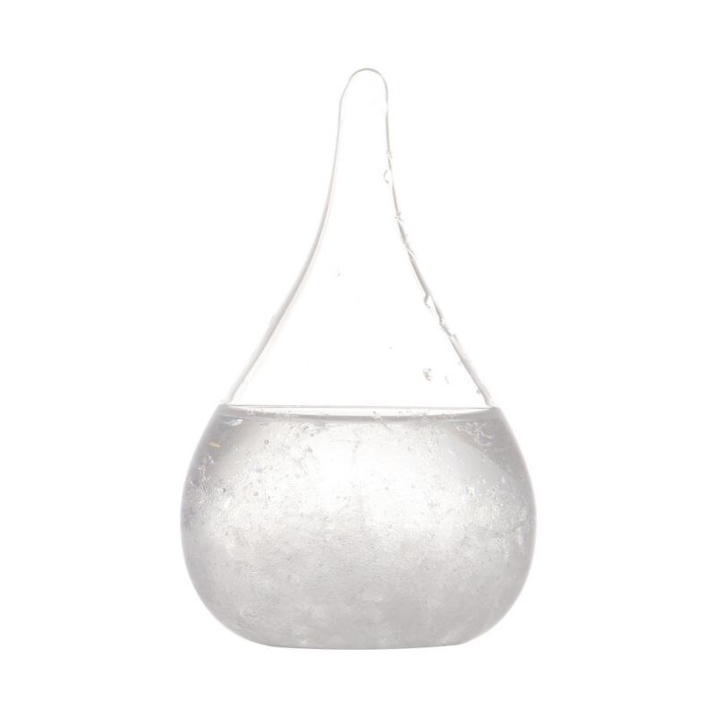 Transparent Droplet Storm Glass Water Weather Storm Forecast Predictor Monitor Bottle Barometer Bottles Weather Station: Default Title