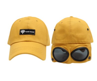 Neue Männer Frauen Pilot Brille Ente Hütte Wilden Studenten Straße Trend Kortex Baseball Kappe: 1 / 48-54cm