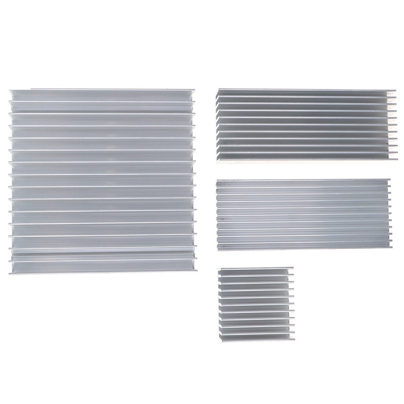 Extruded Aluminum Heatsink For High Power LED IC Chip Cooler Radiator Heat Sink