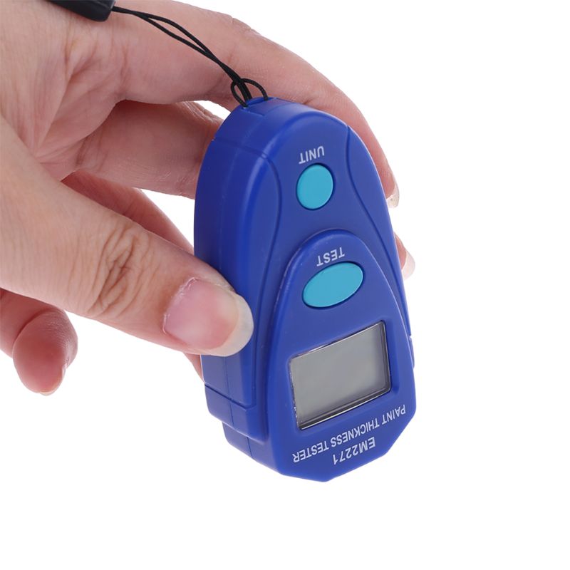 Em2271 digitale mini tykkelsesmåler bil lak tester tykkelse coating måler.