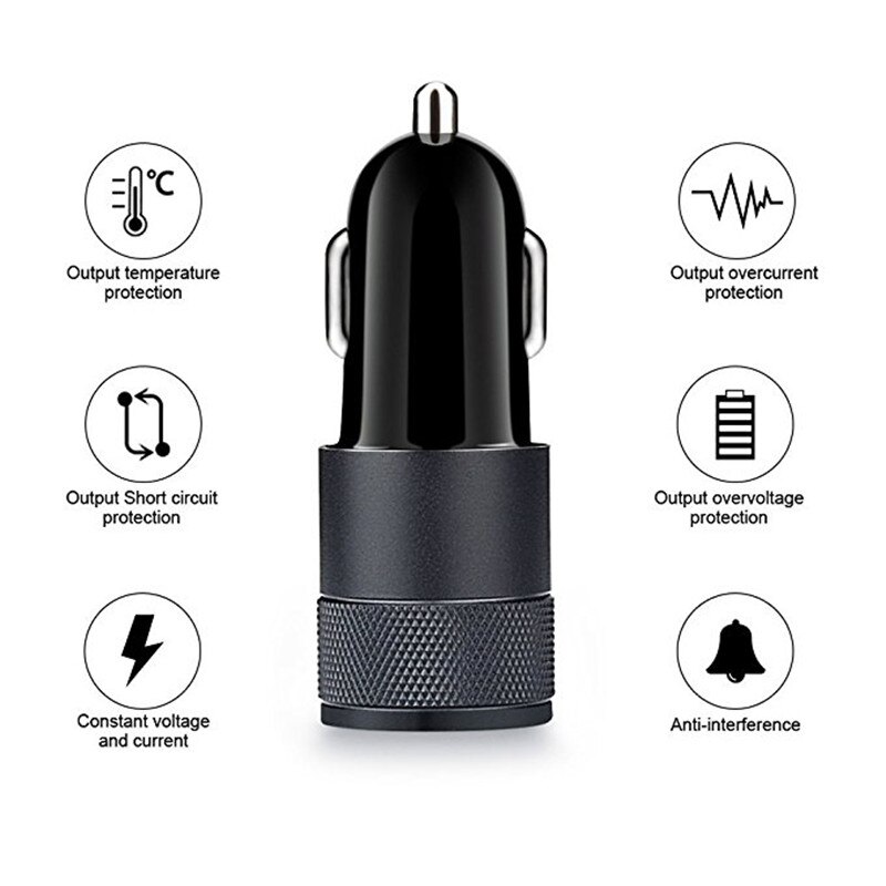 Chargeur voiture à charge rapide avec câble micro usb type c pour samsung galaxy note 10 , 8 , 9 5 4, 3 s5 s4 s6 s7 ,  s8 s9 s10 s20 plus, ultra