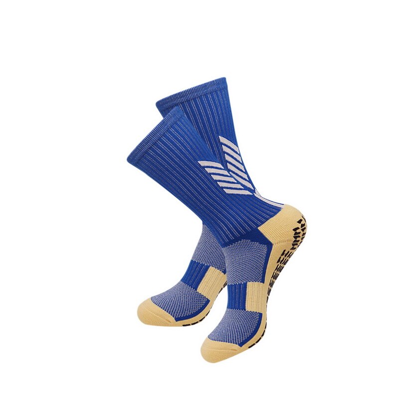 LOOZYKIT Neue 2 Arten Fußball Socken Anti Slip Fußball Socken Männer Sport Socken Gute Baumwolle 9 Farben Outdoor Sport socken: ECJM 4