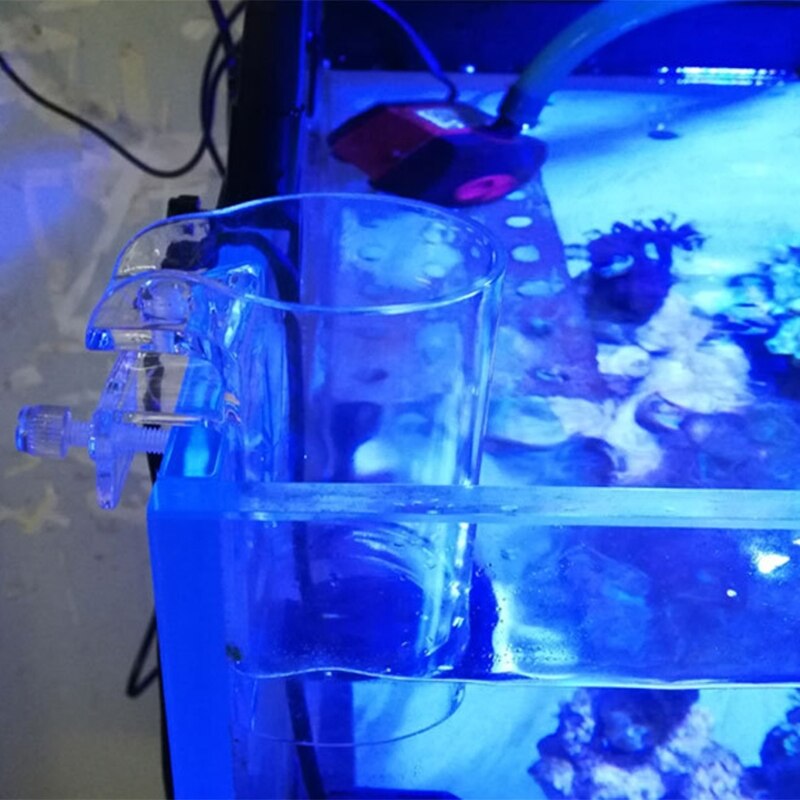 Aquarium Fish Feeder Arcylic Floating Food Feeding Ring Betta Fish Tank Feeder