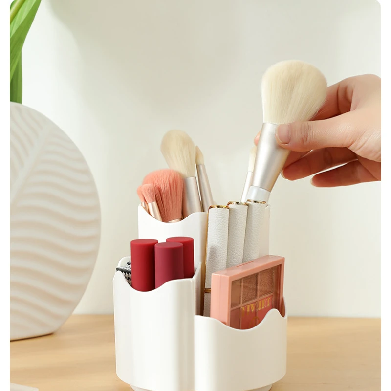 Ferris Wheel 360° Rotating Pen Holder Large Capacity Cute Pencil Storage Box Desktop Organizer School Office Stationery