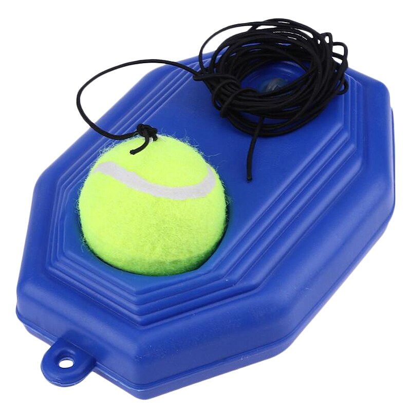Single tennis trainer selvstudium tennis treningsverktøy trening tennis praksis trener baseboard sparring device: Default Title