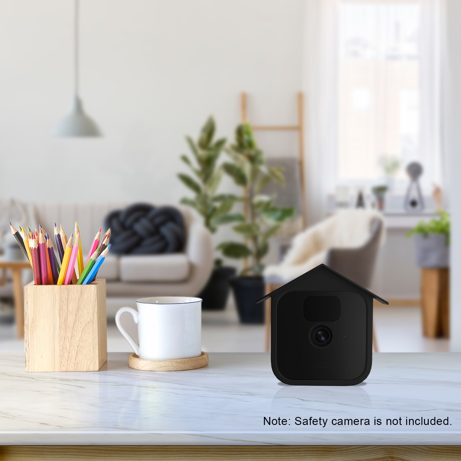 Silicone Skin Replacement for All Blink Outdoor Security Camera Silicone Case Anti-Scratch Protective Cover Roof Shape