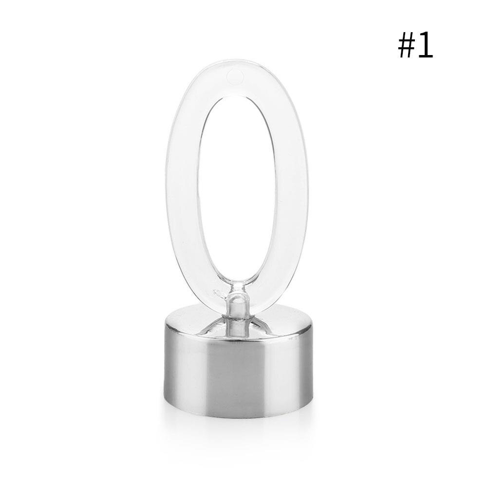 0-9 tall lys tenne lys lampe lys lys bursdag flammeløst bryllup beste juleinnredning romantisk
