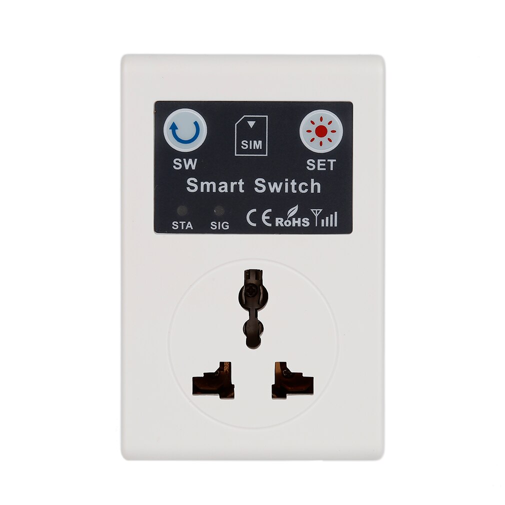 1Pc Mobiel Pda Rc Draadloze Afstandsbediening Socket Vermogen Smart Switch Socket Afstandsbediening Schakelaar Eu/Uk plug