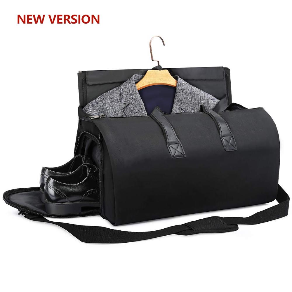 Convertible Garment Suit Travel Duffel Bag, 2 in 1 Carry On Weekender ...