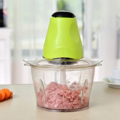 2L Elektrische Vleesmolen Voedsel Chopper Krachtige Huishoudelijke Vleesmolen Keukenmachine Vlees Shredder Keuken Blender Slicer