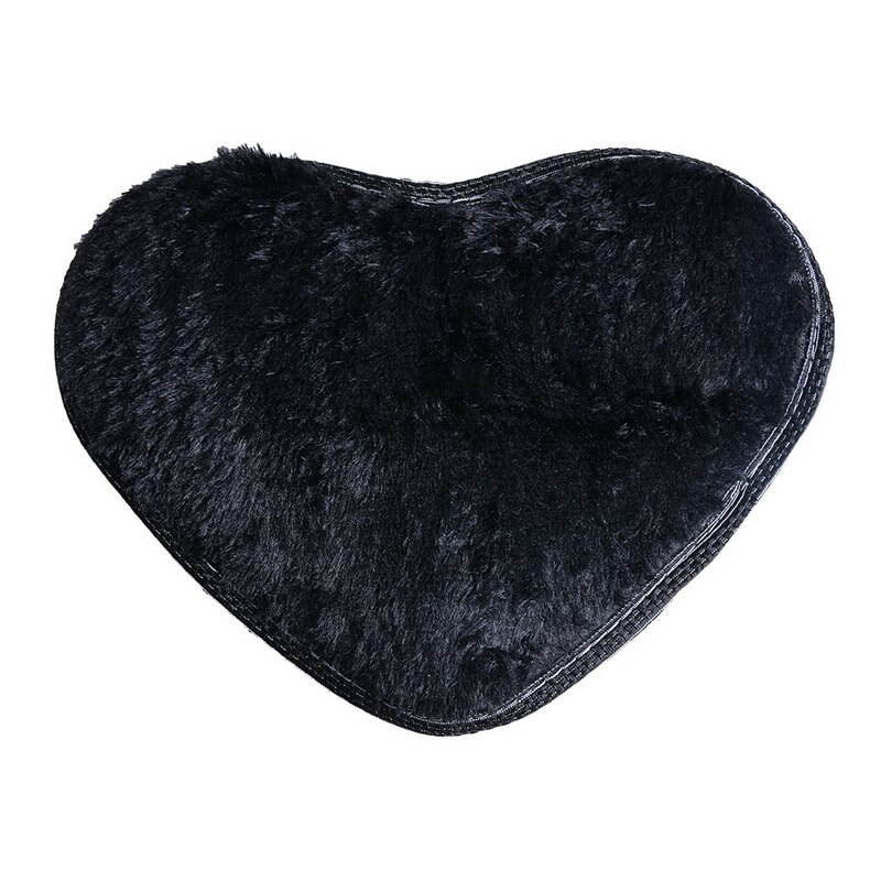 Shaggy tapijt wol imitatie pluizige matten kunstmatige schapenvacht harige mat hartvormige salontafel bed zonder pluis tapijt 30*40cm: G133058a
