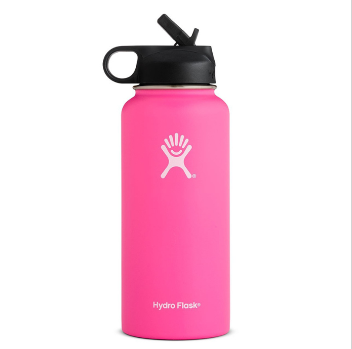 GH Stainless Steel Water Bottle Hydro Flask Water Bottle Vacuum Insulated Wide Mouth Travel Portable Thermal Bottle 32oz/40oz