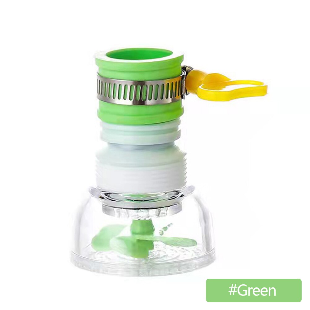 Faucet Extension Extender Bathroom 360 Rotation Adjust Free Bending Water Tap Splash-proof Universal Extension Tube Wash Basin: Green