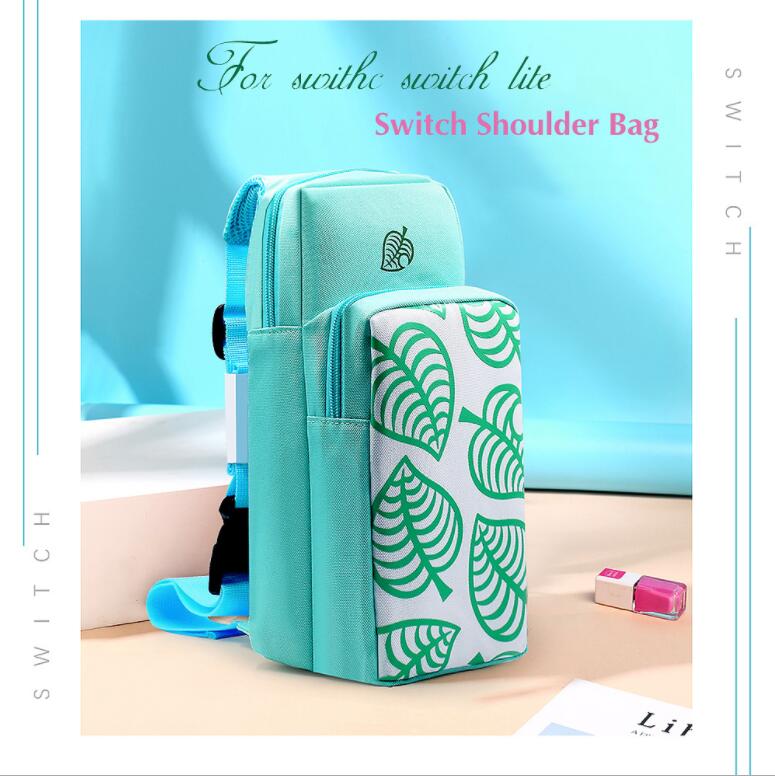 NS Switch Durable Shoulder Bag Chest Crossbody Carrying Pouch Storage Bag for Nintendo Switch & Switch Lite NX Mini Accessories