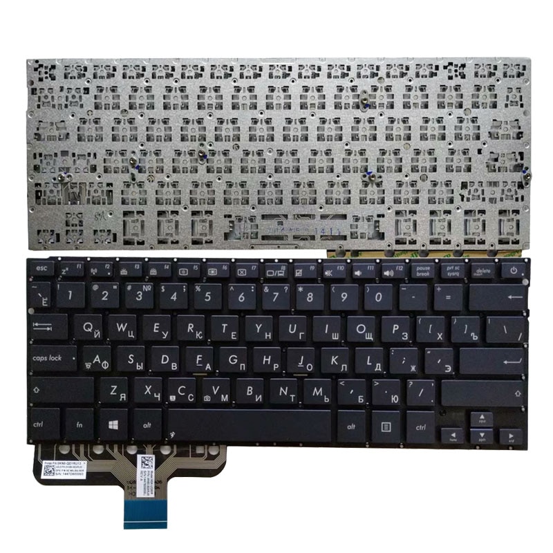 Teclado ruso para Asus ZenBook, sin retroiluminación, UX301, UX301LA, UX301LA-DH71T