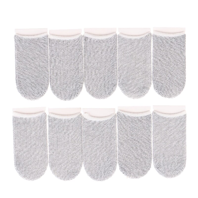 10 pièces jeu Mobile anti-transpiration doigts gants écran tactile pouces doigt manchon