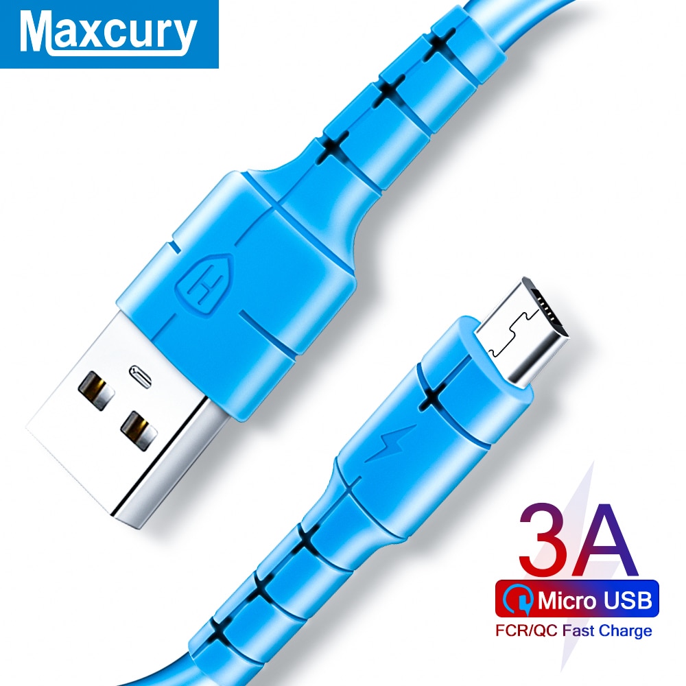 MAXCURY Micro USB Cable 3A Extra Long 3M Fast Charging Cord for Samsung S7 S6 Extension cable HUAWEI HONOR