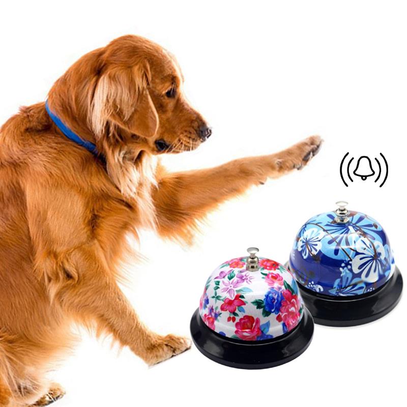 Interactive Dog IQ Training Ringer Toys Pet Puppy Kitten Feeding Food Called Dinner Bell Colorful Small Dog Training Accessories: Type 5