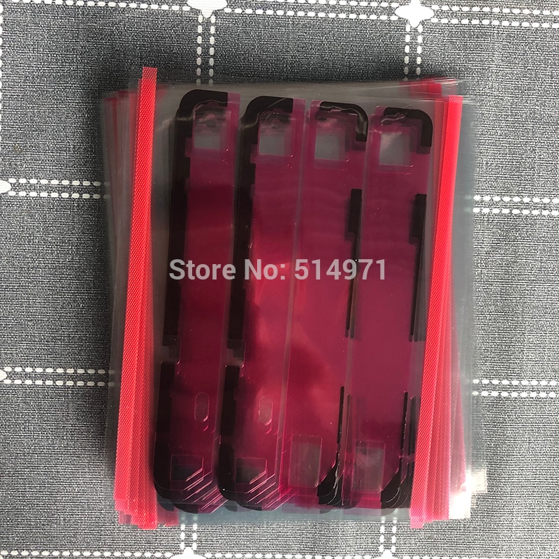 50 pcs/lot LCD moyen cadre lunette autocollant adhésif pour iPhone X XS Xsmax écran tactile pièces de rechange