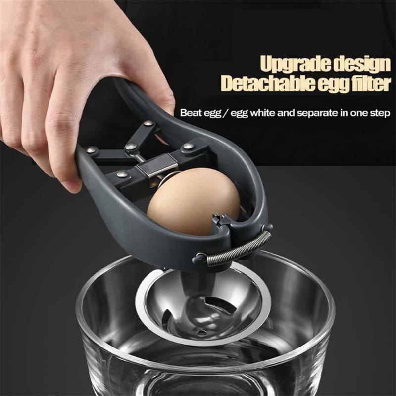 Handheld Eiwit Separator Multifunctionele Roestvrij Staal Ei Opener Schaar Eierschaal Cracker Topper Opener Keuken Fornuis
