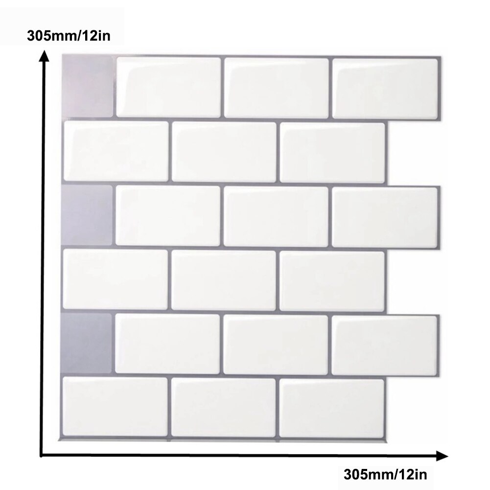 Naklejki ścienne 3D imitacja płytki cegła dekoracja sypialni płyta samoprzylepne tapety robić salonu kuchnia tło TV dekoracji