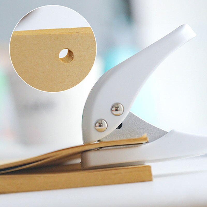Manuelle Papier schlagen See Werkzeuge Handwerk Locher 12mm Tiefe Tasche-größe Mini Einzigen See 1Stck Büro schule Liefert