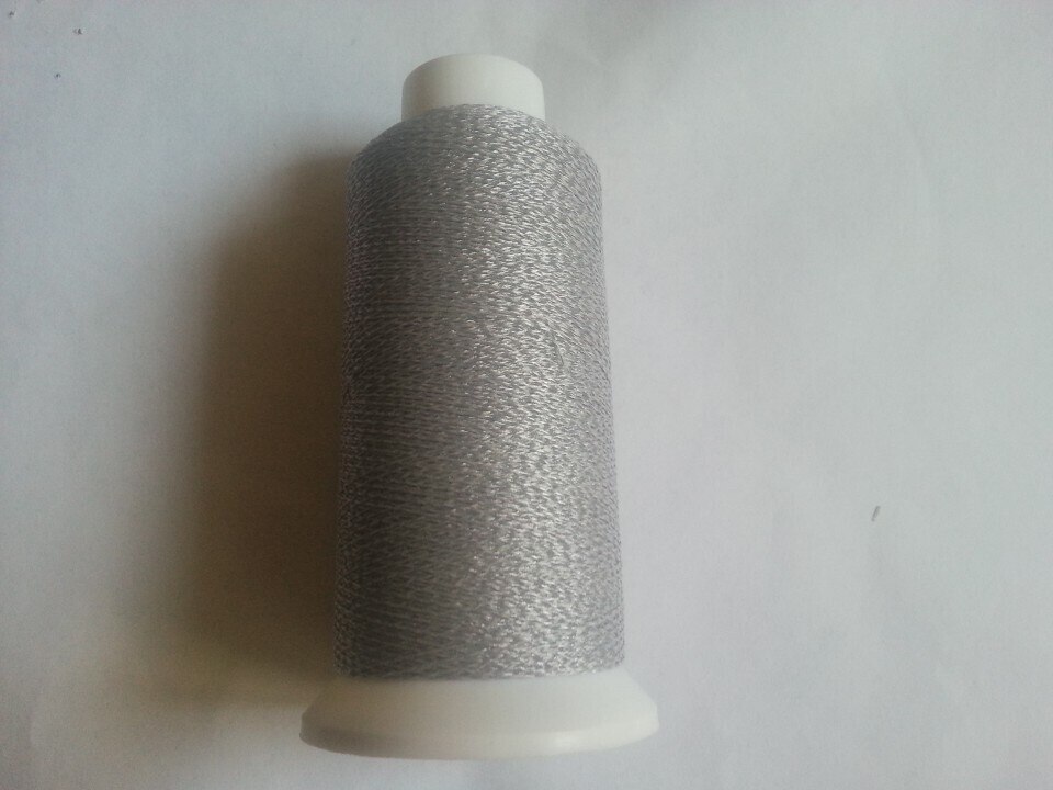 0.25MM Thickness 1000Yards Long similar 3M Silver Gray Reflective Thread for Craft Embroidery Sewing