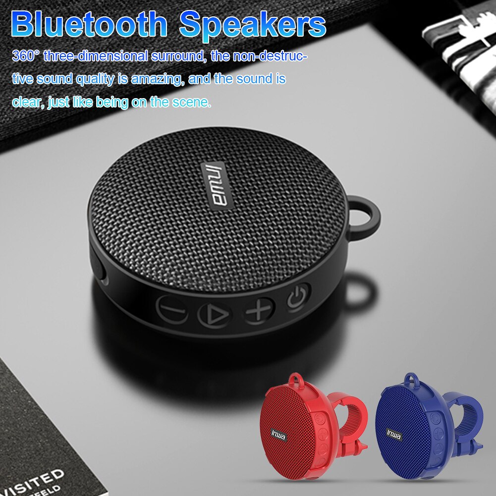 Draagbare Fietsen Bluetooth Speaker Fiets Kolom Waterdichte Douche Luidspreker Akoestiek Geluid Boombox Soundbar Woofer Handen Gratis