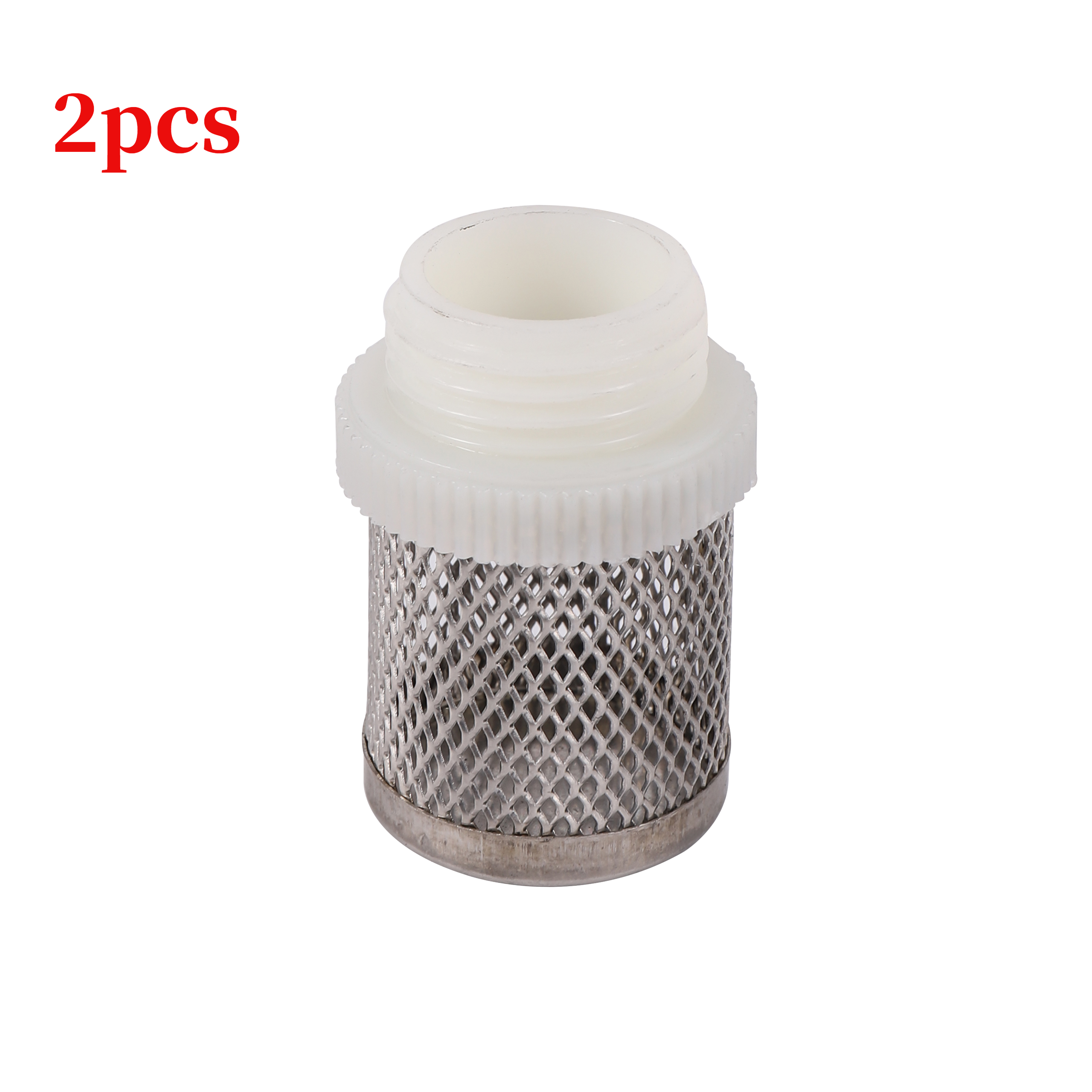 Høyt rustfritt filter 1/2 tommers utvendig gjengekobling landbruk hage vanning akvarium vannpumpe filtrer: Rød