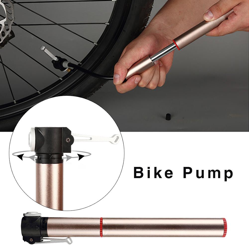Mini Fahrrad Pumpe Hochdruck Tragbare Licht Fahrrad Reifen Pumpe Für Mountainbike Basketball FußBall Radfahren Liefert: Ursprünglich Titel