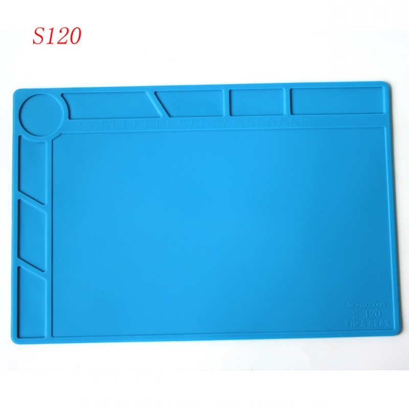 ESD Warmte-isolatie Werkmat Hittebestendig BGA Soldeerstation Reparatie Isolatie Pad Isolatie Pad Onderhoudsplatform: S120