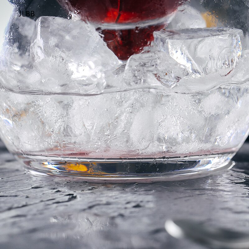 Molekularny Mixology międzywarstwowy trójkąt koktajl mrożony kryształowy kieliszek robić wina stożek martini kulisty zestaw barman specjalny kubek robić picia