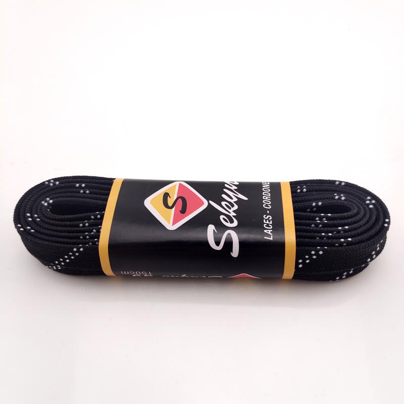 Inline-rullskridskor skosnöre 150mm 170mm längd elastisk nylon slitstark patiner gulblå röd svart spets 1.5m 1.7m