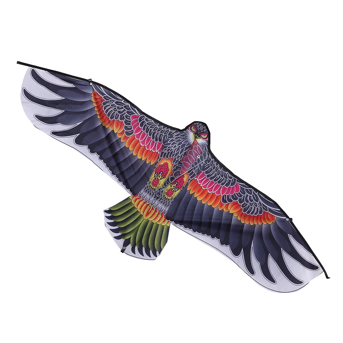 Cerf-volant en forme d&#39;aigle, couleur aléatoire, jouet amusant, Animal, idéal pour les sorties en famille, 110x50cm