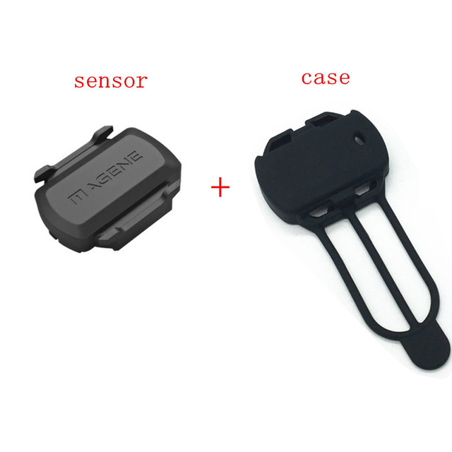 Magene – capteur de Cadence S3 pour vélo, 2 en 1, Bluetooth ANT +, sans fil, pour Strava, Garmin, Bryton, ordinateur de vélo: 1pc Sensor with Case