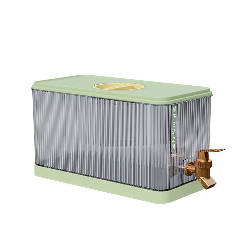 Grote Koude Waterkoker Koelkast Met Kraan Limonade Fles Drinkwaren Ketel Pot Drank Dispenser Thuis Koel Water Kan Emmer: Dull