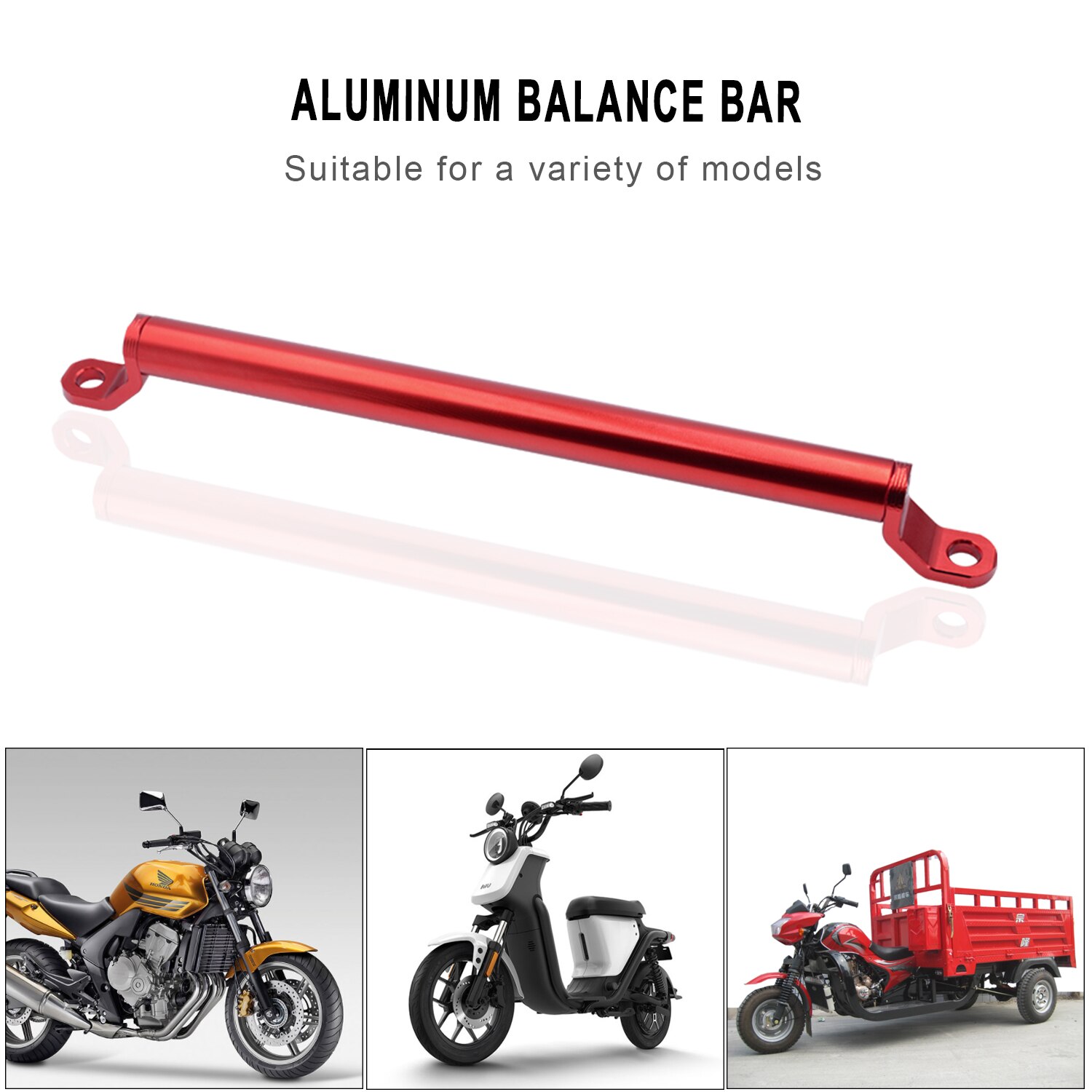 Universal Adjustable Aluminum Alloy Strength Levers Handlebar Balance Cross Bar Motorcycle Handlebar Cross Bar