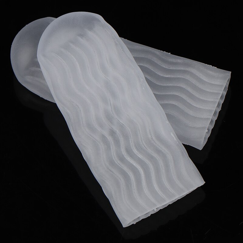 1 paire Silicone Gel Tube pansement doigt orteil protecteur gant manches soulagement de la douleur chauffé doigt gants antidérapant: TP