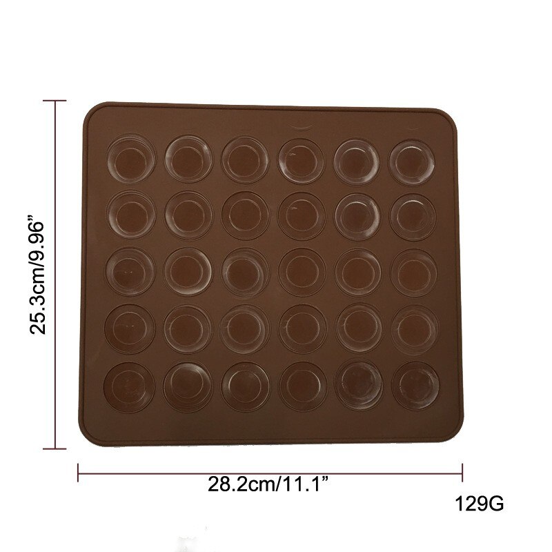 Siliconen Bakken Mat Grote Bitterkoekje Bakvorm Gebak Gereedschappen Cookie Decoraties Gereedschap Mold Cupcake