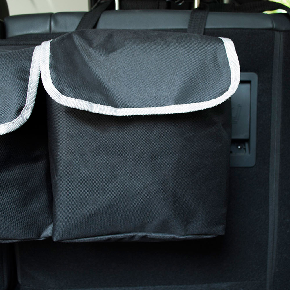 Ipetboom Organisateur Voiture Suspendu Multi-Poches - Rangement Siège Et Coffre Noir