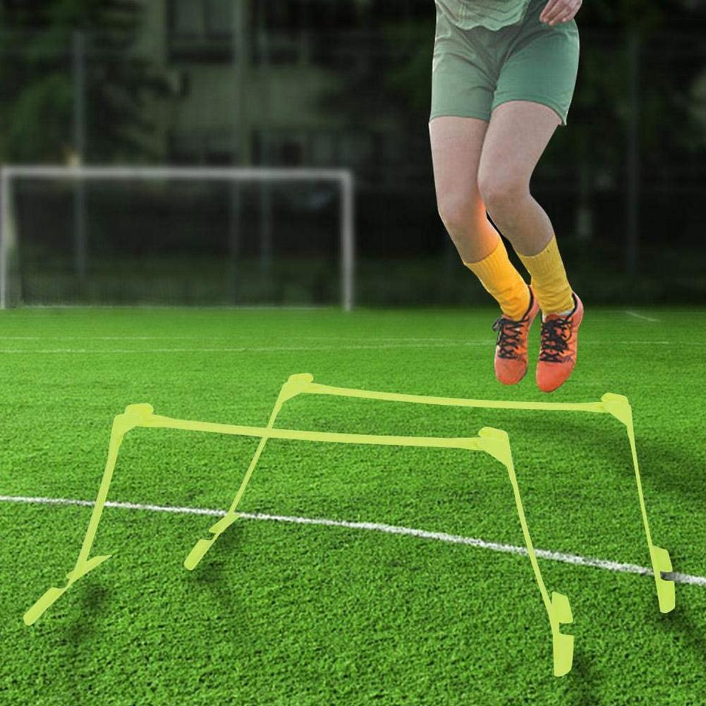Football Training Hurdles Adjustable Height Agility Speed Hurdles Speed Training Agility Ladders Barrier Soccer Training Sports