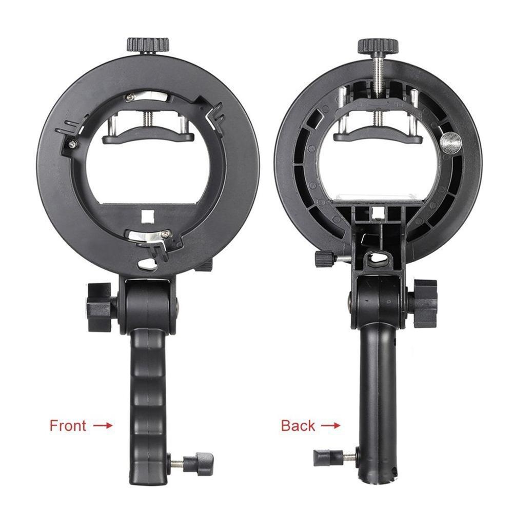 Poignée de poche support de Type S Bowens S Mount Houder voor Speedlite Flash Snoot Softbox plat de beauté Portable