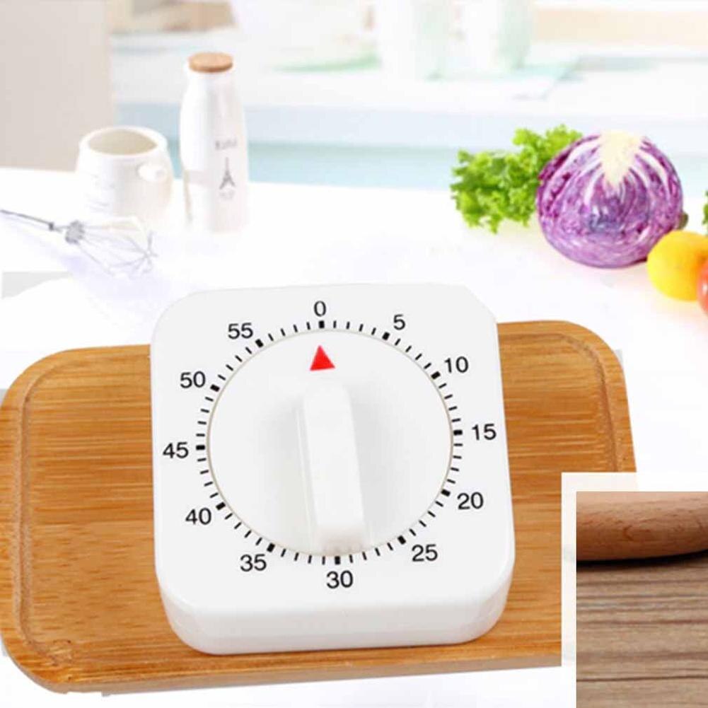 Kitchen Timer 60 Minutes Mechanical Timer Reminder Cook Plastic Alarm White Tools Kitchen Timer Kitchen Kitchen Tool