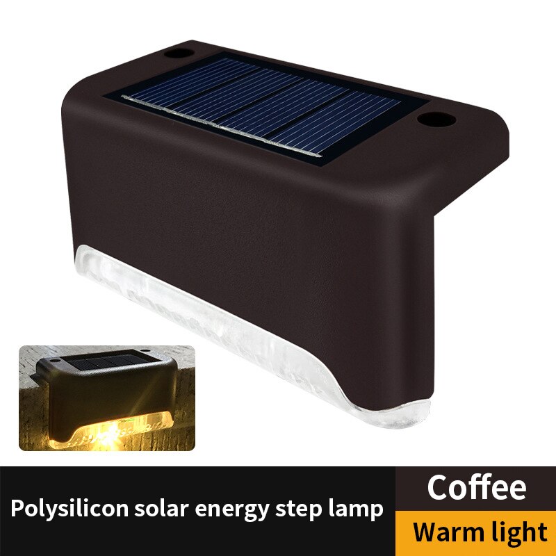 Grensoverschrijdende Solar Outdoor Trap Licht, Gangpad Gang Stap Licht, Balkon Tuin Park Landschap Verlichting