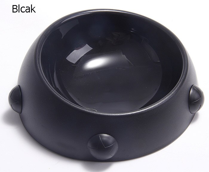 Rivet Pet Bowl Pug Food Bowls Drinking Water Cup For Bulldog Utensils Small Medium Dog Bowls Suit For French Bulldog: Black / L