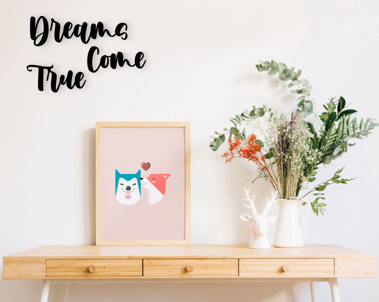 Bk Thuis Uitkomen Houten Muur Post Moderne Handig Betrouwbare Decoratie Eenvoudige Koele Zwarte Kleur: Default Title