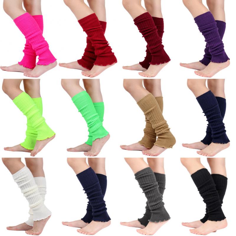 Calcetines largos de punto para mujer, calcetín elástico hasta la rodilla para exteriores, calentadores de piernas, medias ajustadas cálidas para mujer, de Navidad de Año 2022