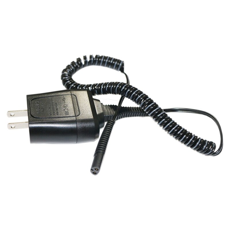 Cable de alimentación para afeitadora Braun Series 7 3 5 S3, cargador para maquinilla de afeitar eléctrica Braun 190/199, adaptador de repuesto de 12V, enchufe estadounidense: Default Title